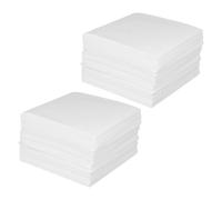 PACKOVE Toallitas de Limpieza sin Pelusa de Celulosa 6x6 Pulgadas, Absorbentes para Laboratorio y Uñas, Paquete de 300 Unidades, Toallitas Secas y Húmedas para Lentes E Instrumentos