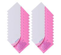 PACKOVE Toallitas Limpiadoras para Depilación Cera de Papel Aceite Blanco 20 Piezas Tacto Agradable y Cuidado Delicado para Uso Profesional en Salones