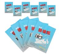 PACKOVE Toallitas Limpiadoras para Lentes 50 Hojas por Paquete, Papel para Limpieza Óptica sin Pelusas, Toallitas Desechables para Gafas, Cámaras y Microscopios, Uso en Viajes y Oficina
