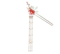 PACKOVE tocado de horquilla accesorios de geishas palo de pelo poli palos de pelo accesorios para el cabello palillos Accesorios para el cabello de la chica a saber tocado chino aleación