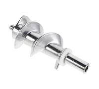 PACKOVE Tornillo Picador Eléctrico de Aleación de Aluminio para Picadora de Carne, Resistente al Desgaste y Fácil de Limpiar, Accesorio Adecuado para Cocina y Procesamiento de Carne