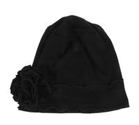 PACKOVE Turbante Oncológico Mujer Con Gran Flor Gorro Quimioterapia Suave y Transpirable Para Pérdida De Cabello Pañuelo Cabeza Mujer Cómodo