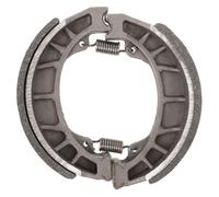 PACKOVE Zapata de Freno Metálica Trasera para Moto Cg125, Juego Compatible con Ciclomotor y Scooter, Pastillas de Freno con Resorte, Repuesto Duradero para Frenado Seguro