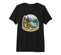 PACKRAFT Morning Crew Ruta Entre Montañas Camiseta Premium