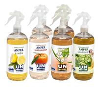 Packs AMBIENTADORES en SPRAY de hogar AMPER con FRAGANCIA PERMANENTE (Primavera) - Limón, mandarina, azahar y dama de noche