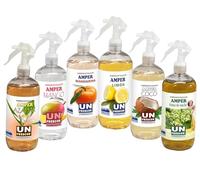 Packs AMBIENTADORES en SPRAY de hogar AMPER con FRAGANCIA PERMANENTE (Summer) - Azahar, Mango, Mandarina, Limón, Coco y Dama de noche