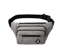 Packs - Bolso cruzado unisex para el pecho, bolsa de viaje, bolso de cintura para teléfono de moda para hombres y mujeres, Gray, 16 x 32 x 8cm / 6.29 x 12.59 x 3.14in