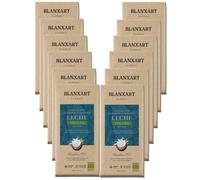 Packs Chocolate Negro 60% con Leche de Coco y Azúcar de Coco Bio 75g | Blanxat | Tabletas de Chocolate Ecológico | Vegano y Sin Gluten (Pack X12)