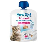 Packs de 3 Yogur para Gatos - Puede ser de Hair&Skin Salmón, LCASEI Pavo, Natural o Mix - Sin Aditivos - 85 gr x 3 = 255 gr - ANIMALUJOS (Pack 3 Yogures, Lcasei Pavo)