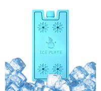 Packs De Hielo Para Neveras Portátiles,Pack Portátil de 4 Piezas Reutilizables de Larga Duración,Refrigerantes para Lonchera | Para Frigorífico, Oficina, Hogar, Picnic, Viaje, Camping Y Senderismo