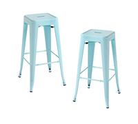Packs Taburetes Altos - Pack 2 Taburetes Torix Altos - Azul Cielo
