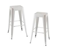 Packs Taburetes Altos - Pack 2 Taburetes Torix Altos - Blanco