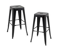 Packs Taburetes Altos - Pack 2 Taburetes Torix Altos - Negro Mate