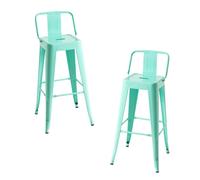 Packs Taburetes Altos - Pack 2 Taburetes Torix Respaldo - Verde menta