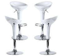 Packs Taburetes Altos - Pack 4 Taburetes Madison - Blanco