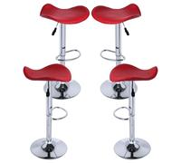 Packs Taburetes Altos - Pack 4 Taburetes Rox - Rojo