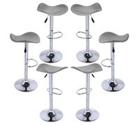 Packs Taburetes Altos - Pack 6 Taburetes Rox - Gris