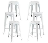 Packs Taburetes Bajos - Pack 6 Taburetes Torix Bajos - Blanco