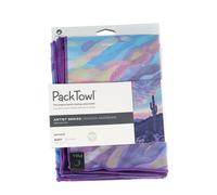 PackTowl Toalla para viajes y campin, personal, ultraligera y de microfibra, estampado aire del desierto, cuerpo