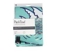 PackTowl Toalla para viajes y campin, personal, ultraligera y de microfibra, estampado Flow, cuerpo