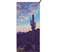 PackTowl Toalla para viajes y campin, personal, ultraligera y de microfibra, estampado aire del desierto, cuerpo