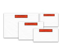 PACKY - Sobres Portadocumentos Adhesivos - Packing List A6 A5 A4 o DL - Sobre Contiene Documentación - Bolsas Para Albaranes - Sobre Transparente Plastico Albaran - A6 | 165 x 122 mm - 1000 unidades