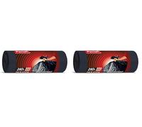 Paclan 454000 - Bolsas de basura (10 x 240 L, 10 unidades), color negro (Paquete de 2)