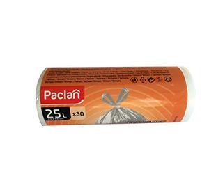 Paclan Bolsas de basura con asa 30 x 25 L