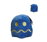 PACMAN ComeCocos Ghost Peluche Calidad Super Soft (17cm, Fantasma Azul Oscuro)