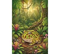 Pacman Frog - Natural Habitat Cover: Part of the Lizard Collection - Themed for Kids, Teens & Adults - with Lined Pages