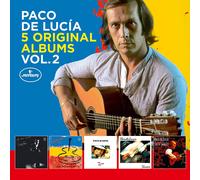 Paco De Lucia 5 Original Albums - Volume 2 (CD) Box Set (Importación USA)