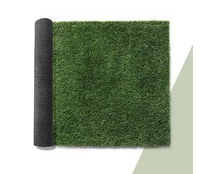 Paco Home Césped Artificial Para Jardín Balcón Terraza Alfombra De Césped Interior Exterior Lavable Aspecto Natural Suave, Model:25mm, Tamaño:100x300cm