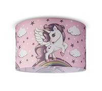 Paco Home Lámpara Techo Cuarto Infantil De Suspensión Cuarto Bebé Bomberos Policía Carretera Chicos Chicas E27, Luz de techo - Blanco