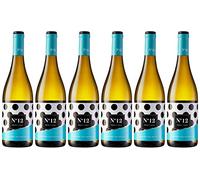 Paco & Lola Nº 12 Vino Blanco, 6 botellas de 75 cl, Total: 4500 ml