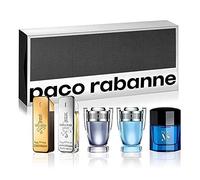 Paco R Mini Set (1 Million + 1 Million Lucky + Invictus + Invictus Aqua Et 5 Ml + Pure Xs Et 6 Ml)