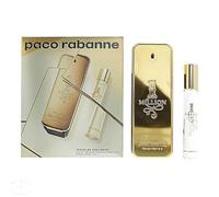 PACO RABANNE 1 Million Set De Regalo 50Ml Edt + 10Ml Edt Spray De Viaje para hombre y mujer, ideal para una fragancia diaria bien cuidada, 50ml