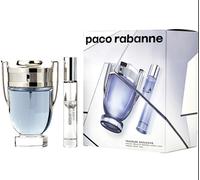 Paco rabanne, kit de regalo para hombre invictus 120 ml.