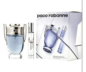 Paco Rabanne Invictus 100ml EDT + 20ml Mini Para Hombre Gift Set