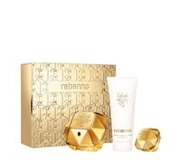 PACO RABANNE LADY MILLION Estuche // Precio, Comprar n/a 80 ml Vaporizador + Loción Corporal 100 ml + Miniatura 5 ml