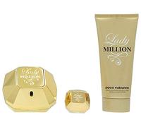 Paco Rabanne Lady Million Privé Lote Agua de Perfume Vaporizador, Loción Corporal y Agua de Perfume Vaporizador - 155 ml