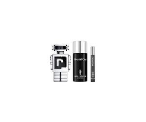 Paco Rabanne Phantom Eau de Toilette - Set de regalo de 100 ml (contiene EDT de 100 ml, desodorante en spray de 150 ml y spray de viaje de 10 ml)