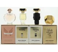 Paco rabanne set de 4 minieau de parfum para mujer (5 ml lady million