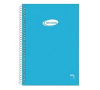 Pacsa 16418 - Bloc 60 g, tamaño folio, 80 hojas, cuadrícula de 4 mm, surtido: colores aleatorios