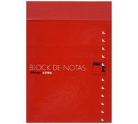Pacsa 18906 - Bloc de notas con tapa, tamaño 1/16, 80 hojas cuadriculadas