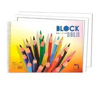 Pacsa Bloc Dibujo Espiral 20 Hojas 135 gr. sin recuadro 230x330 mm -10u-