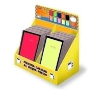 PACSA CUADERNO PLASTIPAC SERIE LUX 80H FOLIO TAPA PP COLORES VIVOS/PASTEL EXPOSITOR DE 40 SURTIDOS