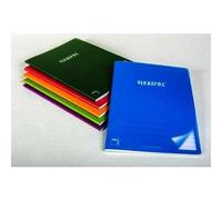 Pacsa libreta flexipac 48 Hojas 5x5 Tapas Polipropileno a4 90gr Colores Surtido -6u-