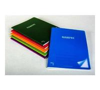 Pacsa libreta flexipac 48 Hojas Liso Tapas Polipropileno a5+ 90gr Colores Surtido -6u-