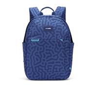 Pacsafe Go 15L - Mochila antirrobo, de seguridad, con protección RFID, color negro, azul cerúleo, Einheitsgröße, Mochilas