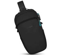 Pacsafe Eco 12L Mochila sling negro, nylon, unisex, 12L